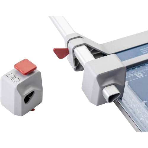 Dahle 980 Kreativ-Set (Für Dahle 507 - Modell 2020, 3 Schneideköpfe für Perforation, Falz und Büttenschnitt) von Dahle