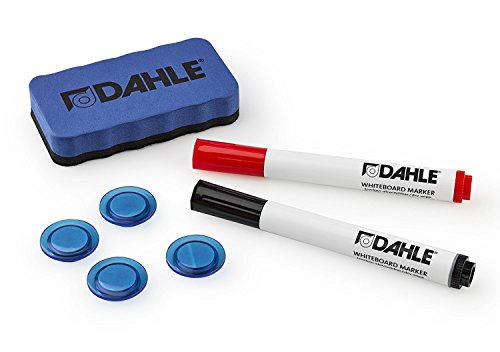 Dahle Starter-Set Basic 95140 Inhalt: 4X Magnete, Wischer + 2X Whiteboard-Marker von Dahle