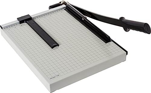 Dahle Vantage Papierschneider, 30,5 cm 38,1 cm 45,7 cm Schnittlängen, 15 Blatt Kapazität, automatische Lenkerklemmung, verstellbar Guide, Metall Boden mit 1/5,1 cm Gitterlinien, Papier Cutter Schnittlänge: 38,1 cm (15 Zoll) 14 1/2 In grau Dahle Vantage Papierschneider, 30,5 cm 38,1 cm 45,7 cm Schnittlängen, 15 Blatt Kapazität, automatische Lenkerklemmung, verstellbar Guide, Metall Boden mit 1/5,1 cm Gitterlinien, Papier Cutter Schnittlänge: 38,1 cm (15 Zoll) 14 1/2 In grau von Dahle