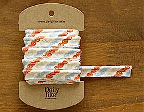 Daily Like Ribete-Band, 01 Knit-11 mm x 2,743 m. Daily Like Ribete-Band, 01 Knit-11 mm x 2,743 m. von Dailylike
