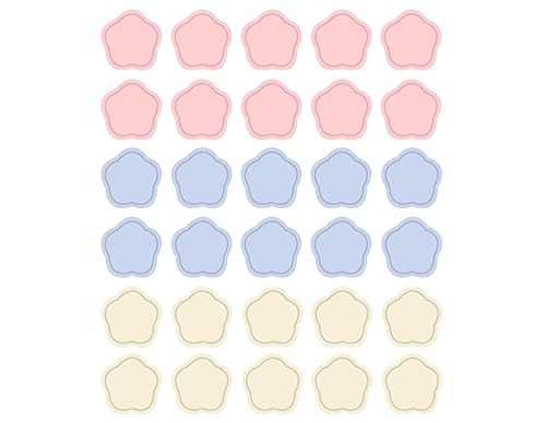 Dailylike Aufkleber Papier Blume 03 auf Blättern, Durchmesser 10 mm, 4 Blatt Dailylike Aufkleber Papier Blume 03 auf Blättern, Durchmesser 10 mm, 4 Blatt von Dailylike
