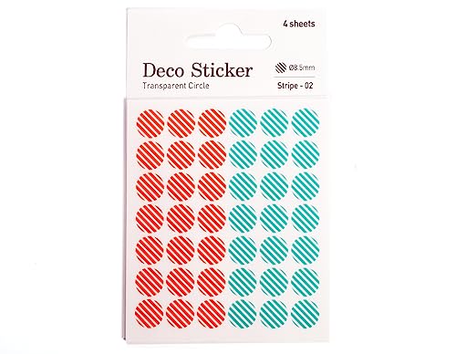 Dailylike Aufkleber Papier rund Streifen 02 auf Blättern Durchmesser 8,5 mm. Dailylike Aufkleber Papier rund Streifen 02 auf Blättern Durchmesser 8,5 mm. von Dailylike