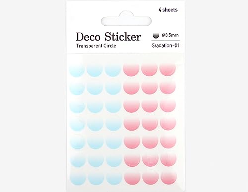 Dailylike Aufkleber aus Papier, rund, Gradation 01 auf Blättern, Durchmesser 8,5 mm. Dailylike Aufkleber aus Papier, rund, Gradation 01 auf Blättern, Durchmesser 8,5 mm. von Dailylike