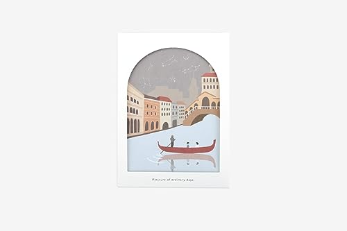 Dailylike Fensterkarte River 10,5 x 15 cm, inklusive Umschlag 11 x 15,5 cm. von Dailylike