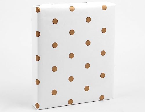 Dailylike Geschenkpapier Gold Dot 52 x 76 cm. von Dailylike