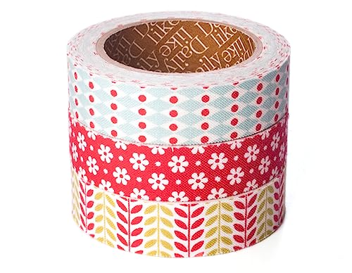Dailylike Set mit 3 Klebebändern aus Baumwolle für den Alltag, Weihnachten, 15 mm x 3 m. Dailylike Set mit 3 Klebebändern aus Baumwolle für den Alltag, Weihnachten, 15 mm x 3 m. von Dailylike
