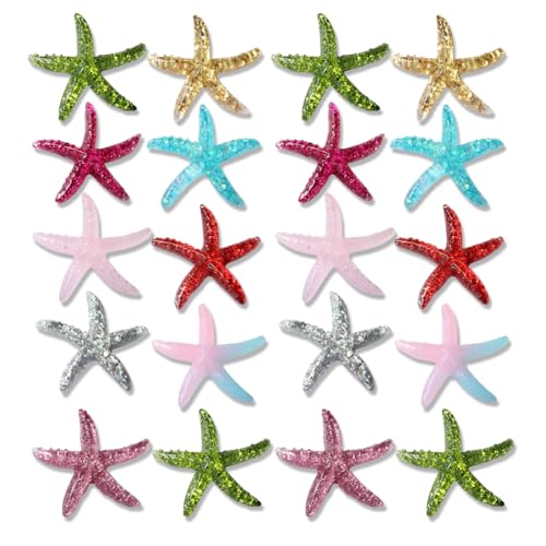 Daimay 40 Stück Strand Mikrolandschaft Miniatur Ornament Set Harz Glitter Seastar Micro Landschaft Fotografie Requisiten Fee Garten Landschaft Sommer Dekor Zubehör Daimay 40 Stück Strand Mikrolandschaft Miniatur Ornament Set Harz Glitter Seastar Micro Landschaft Fotografie Requisiten Fee Garten Landschaft Sommer Dekor Zubehör von Daimay