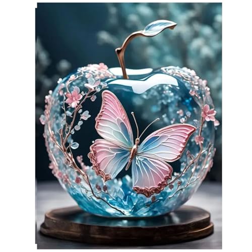 Daisen Art Schmetterling Diamond Painting Erwachsene, Schmetterling Diamant Malerei, 30 x 40 cm von Daisen Art