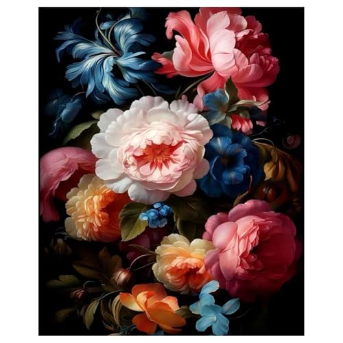 Malen Nach Zahlen Erwachsene Blumen, Blumen DIY Paint by Numbers Adult, Malen Nach Zahlen für Geschenk und Home Decor 40x50cm Rahmenlos Malen Nach Zahlen Erwachsene Blumen, Blumen DIY Paint by Numbers Adult, Malen Nach Zahlen für Geschenk und Home Decor 40x50cm Rahmenlos von Daisen Art