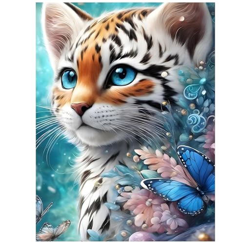 Tiere Diamond Painting Erwachsene Leopard Diamant Painting Bilder Diamond Painting Set für Wanddekoration 5D Diamond Painting Bilder für Erwachsene Anfänger 30x40cm Tiere Diamond Painting Erwachsene Leopard Diamant Painting Bilder Diamond Painting Set für Wanddekoration 5D Diamond Painting Bilder für Erwachsene Anfänger 30x40cm von Daisen Art