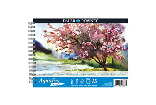 Aquafine WC Smooth Spirale Travelbook A5 300G 12SH Aquafine WC Smooth Spirale Travelbook A5 300G 12SH von Daler Rowney