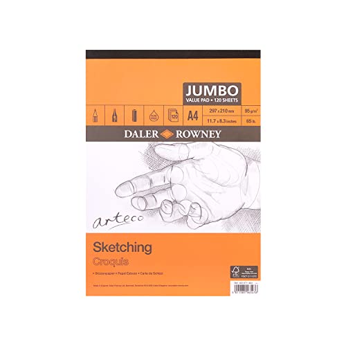 Arteco Zeichenblock A4 95G 120SH Arteco Zeichenblock A4 95G 120SH von Daler Rowney