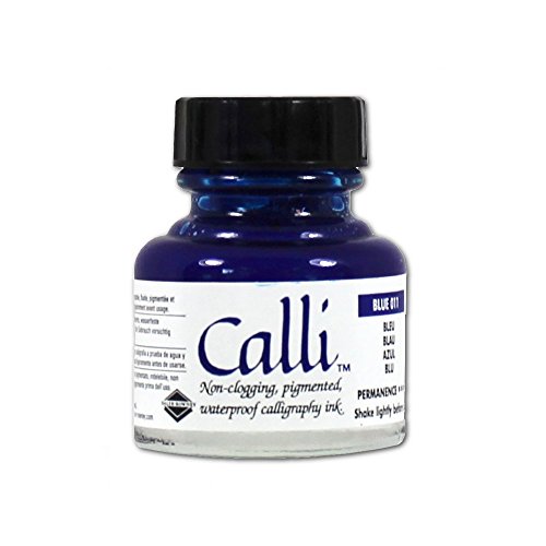 Calli - Kalligrafie Tusche - 29,5 ml - Blau von Daler Rowney
