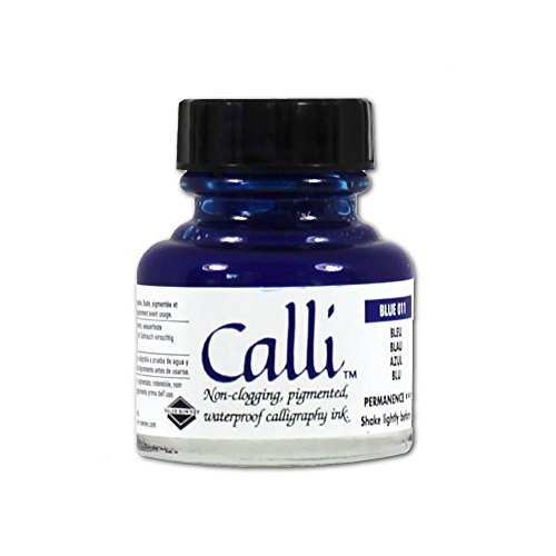 Calli - Kalligrafie Tusche - 29,5 ml - Blau Calli - Kalligrafie Tusche - 29,5 ml - Blau von Daler Rowney