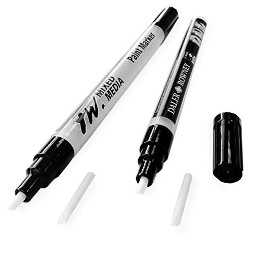 Daler Rowney – 101 – FW nachfüllbar Mixed Media Art Marker – Pack von 2–0,8 mm Tech Point Daler Rowney – 101 – FW nachfüllbar Mixed Media Art Marker – Pack von 2–0,8 mm Tech Point von Daler Rowney