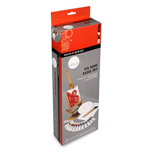 Daler Rowney 118500201 - Simply Oil Easel Set von Daler Rowney