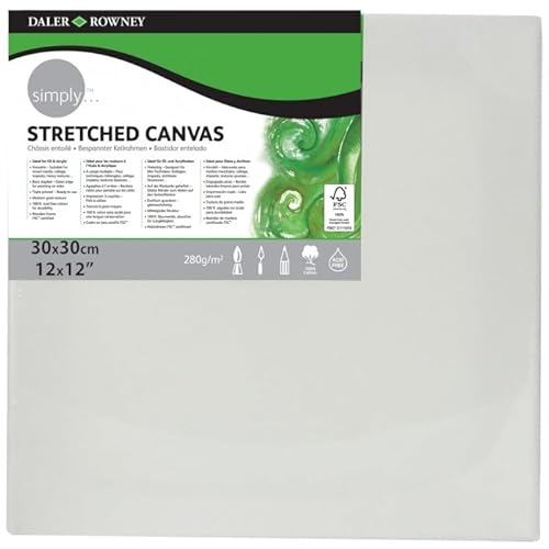 Daler Rowney 514083030 - Simply Canvas, 30 x 30 cm Daler Rowney 514083030 - Simply Canvas, 30 x 30 cm von Daler Rowney