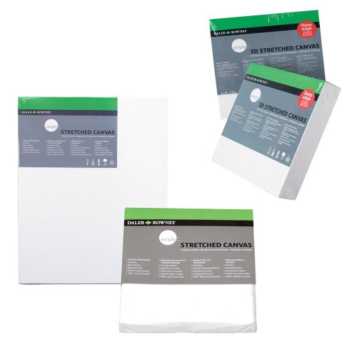 Daler Rowney 515083040 - Simply Canvas 3D, 30 x 40 cm Daler Rowney 515083040 - Simply Canvas 3D, 30 x 40 cm von Daler Rowney