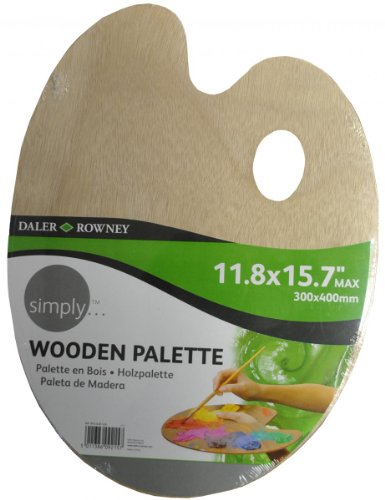 Daler Rowney 845620526 - Simply Wooden Palette von Daler Rowney