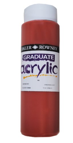 Daler-Rowney Graduate Acrylfarbe, 500-Ml-Flasche, Venezianisch Rot Daler-Rowney Graduate Acrylfarbe, 500-Ml-Flasche, Venezianisch Rot von Daler Rowney