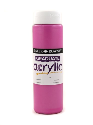Daler-Rowney Graduate Acrylfarbe, 500-ml-Flasche, Metallic Pink Daler-Rowney Graduate Acrylfarbe, 500-ml-Flasche, Metallic Pink von Daler Rowney