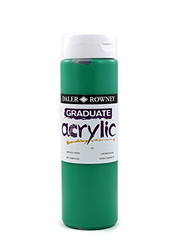 Daler Rowney 123500335 Graduate Acrylfarbe, 500 ml, Smaragdgrün von Daler Rowney