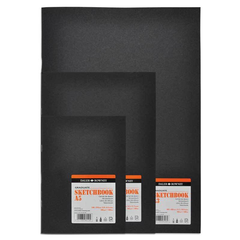 Daler-Rowney Graduate Skizzenheft 20 Blatt A5 von Daler-Rowney