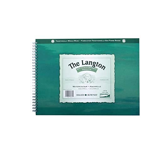 Daler-Rowney Langton Spiralblock, 50,8 x 40,6 cm, 300 g/m² von Daler Rowney