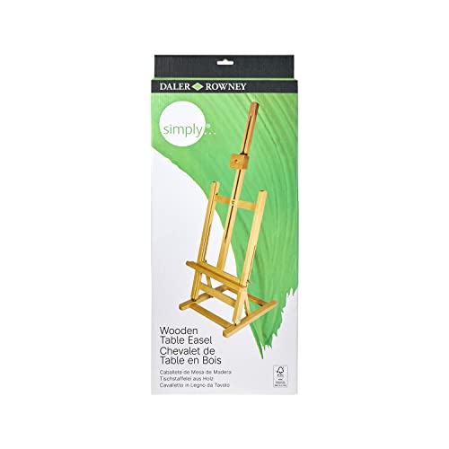 Daler Rowney Simply Tischstaffelei, Holz, beige Daler Rowney Simply Tischstaffelei, Holz, beige von Daler Rowney
