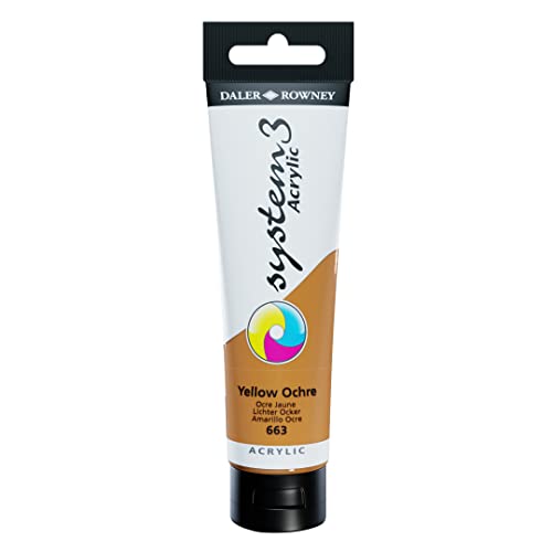 Daler-Rowney System 3-150 ml Tube Acrylfarbe, Gelb/Ocker Daler-Rowney System 3-150 ml Tube Acrylfarbe, Gelb/Ocker von Daler Rowney