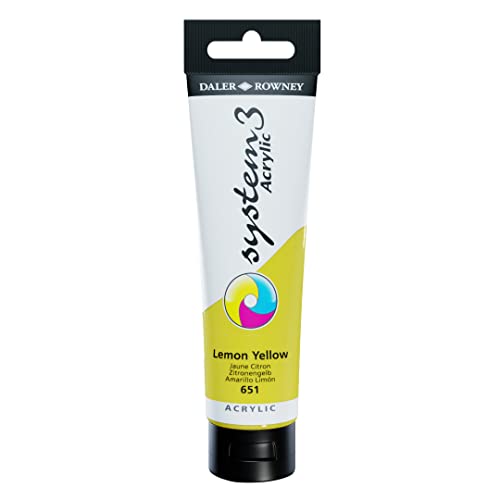 Daler-Rowney System 3-150 ml Tube Acrylfarbe, Lemon yellow Daler-Rowney System 3-150 ml Tube Acrylfarbe, Lemon yellow von Daler Rowney
