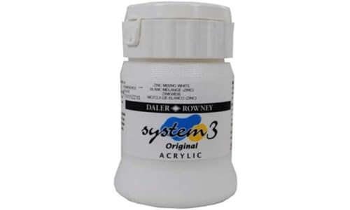 Daler-Rowney System 3-150 ml Tube Acrylfarbe-Zink-Mix von Daler Rowney