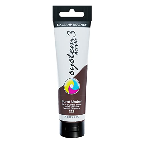 Daler-Rowney System 3 Acrylfarbe, Tube, 150 ml, Umbra gebrannt Daler-Rowney System 3 Acrylfarbe, Tube, 150 ml, Umbra gebrannt von Daler Rowney