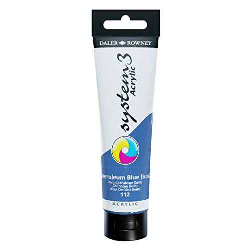 Daler-Rowney System 3 Acrylfarbe, Tube, 150 ml, purpurblauer Schimmer Daler-Rowney System 3 Acrylfarbe, Tube, 150 ml, purpurblauer Schimmer von Daler Rowney