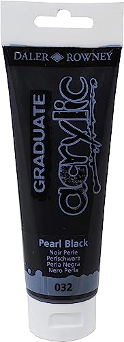 Graduate Acryl, 120 ml, Perlschwarz von Daler Rowney