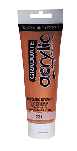 Graduate Acrylfarbe, 120 ml, Metallic-Braun Graduate Acrylfarbe, 120 ml, Metallic-Braun von Daler Rowney