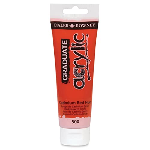 Graduate Acryl 120 ml CAD Red Farbton Graduate Acryl 120 ml CAD Red Farbton von Daler Rowney