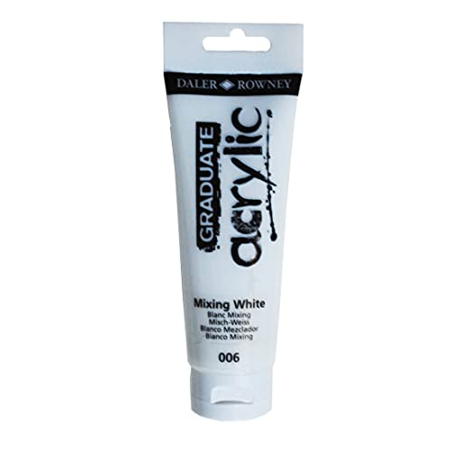 Graduate Acrylfarbe, 120 ml, Weiß, 123120006 Graduate Acrylfarbe, 120 ml, Weiß, 123120006 von Daler Rowney