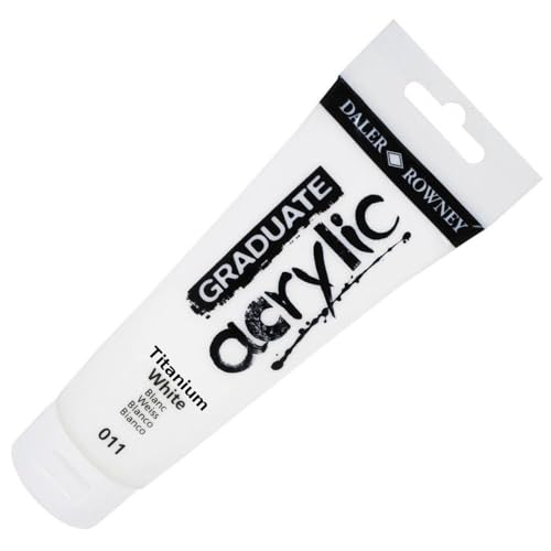 Graduate Acrylfarbe, 120 ml, Weiß Graduate Acrylfarbe, 120 ml, Weiß von Daler Rowney