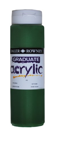 Graduate Acrylfarbe, 500 ml, SAP-Grün von Daler Rowney