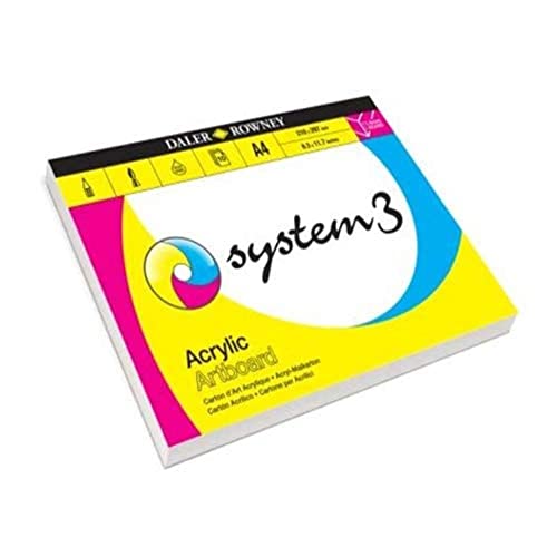 System3 Zeichenblock, A3, 10SH System3 Zeichenblock, A3, 10SH von Daler Rowney