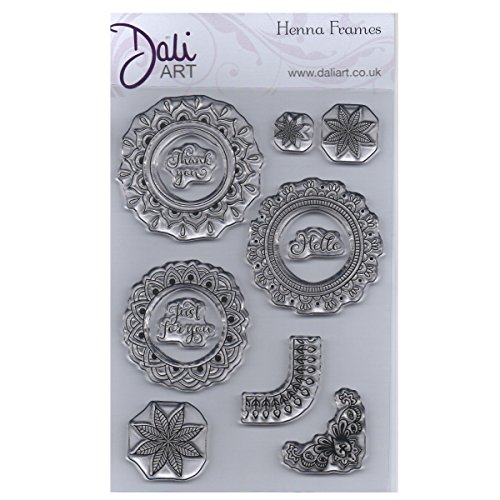 Dali Art Henna Birds Clear Stamp Set, transparent, durchsichtig, 21 x 11 x 0.4 cm Dali Art Henna Birds Clear Stamp Set, transparent, durchsichtig, 21 x 11 x 0.4 cm von Dali