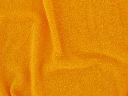 Dalston Mill Fabrics Polyester-Fleece, goldgelb, 10 m von Dalston Mill Fabrics