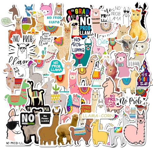 Aufkleber Alpaka,Vinyl Sticker 50 stück Wasserdicht Alpaka Graffiti Decal Sticker für Laptop, Kinder, Autos, Motorrad, Fahrrad, Skateboard, Gepäck, Bumper Sticker Hippie Aufkleber Alpaka,Vinyl Sticker 50 stück Wasserdicht Alpaka Graffiti Decal Sticker für Laptop, Kinder, Autos, Motorrad, Fahrrad, Skateboard, Gepäck, Bumper Sticker Hippie von Damaiyyy