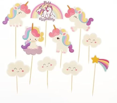 Damaiyyy Cake Toppers,Einhorn Tasse Kuchen Toppers 10 Stück Regenbogen Herz Krone Kuchen Cupcake Topper für Kinder Baby Party Geburtstag Party Kuchen Dekoration Damaiyyy Cake Toppers,Einhorn Tasse Kuchen Toppers 10 Stück Regenbogen Herz Krone Kuchen Cupcake Topper für Kinder Baby Party Geburtstag Party Kuchen Dekoration von Damaiyyy