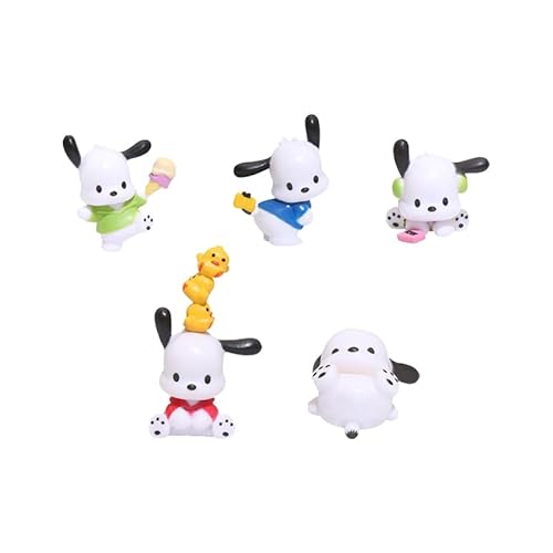 Sanrio Pochacco Auto Figuren Deko - Actionfiguren Spielzeug Ornamente Tortendeko Geburtstag von Damoff