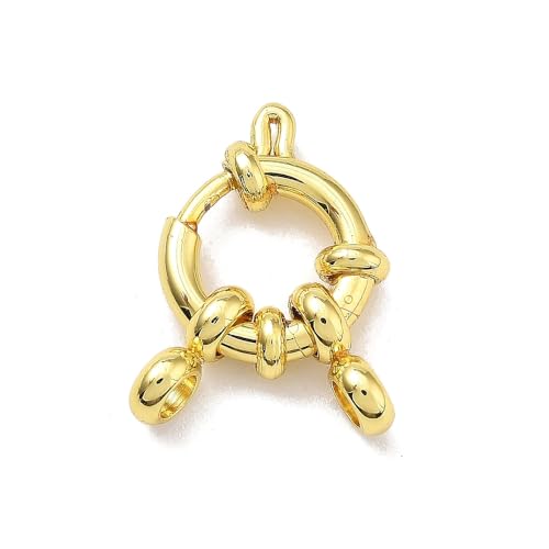 DanLingJewelry 10 Stück Edelstahl-Federverschlüsse, goldene Farbe, Schmuck-Verschlüsse, Verbindungsstücke, Fundstücke für DIY-Armbänder, Halsketten, Basteln DanLingJewelry 10 Stück Edelstahl-Federverschlüsse, goldene Farbe, Schmuck-Verschlüsse, Verbindungsstücke, Fundstücke für DIY-Armbänder, Halsketten, Basteln von DanLingJewelry