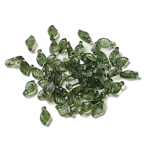 DanLingJewelry Ca. 1000 Stück transparente Acryl-Pflanzenbaum-Blatt-Anhänger, DIY-Schmuckzubehör für Ohrringe, Halsketten, Armbänder DanLingJewelry Ca. 1000 Stück transparente Acryl-Pflanzenbaum-Blatt-Anhänger, DIY-Schmuckzubehör für Ohrringe, Halsketten, Armbänder von DanLingJewelry