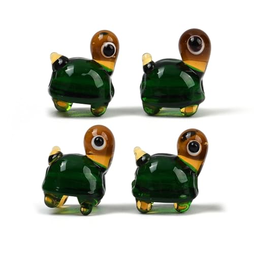 DanLingJewelry Glasperlen, Schildkröte, handgefertigt, Schildkröte, Tiere, Glasperlen für DIY-Schmuckherstellung, 13 x 11 x 15 mm, 10 Stück DanLingJewelry Glasperlen, Schildkröte, handgefertigt, Schildkröte, Tiere, Glasperlen für DIY-Schmuckherstellung, 13 x 11 x 15 mm, 10 Stück von DanLingJewelry