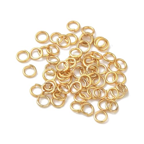 DanLingJewelry Offene Biegeringe aus Edelstahl, 2,5 mm Durchmesser, runde Verbindungsringe für Schmuckherstellung, ca. 2000 Stück von DanLingJewelry